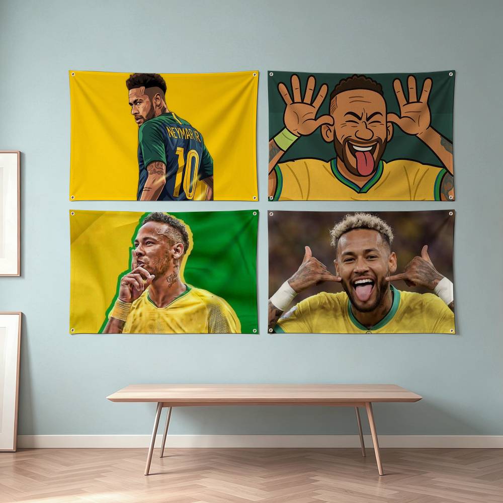 Outdoor Sport Club - Neymar-R Futbol Spor Bayrağı Parti Kulübü
