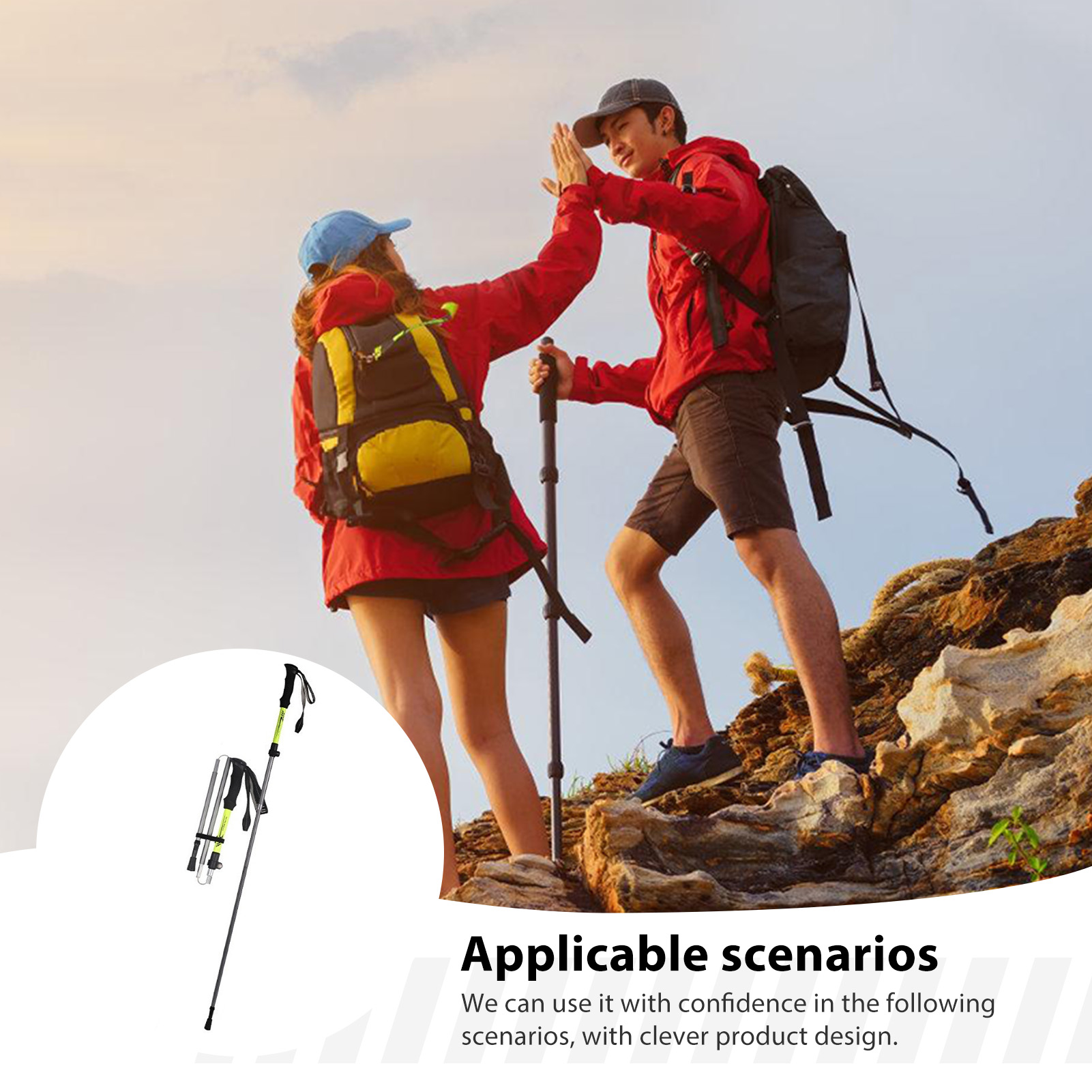Alüminyum Alaşımlı Trekking Çu - Outdoor Sport Climbing Gear incelemesi ve fiyatı