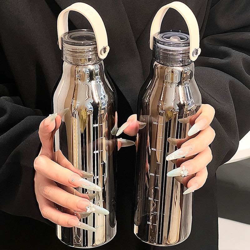 600ML Kalınlaştırılmış Cam Su  - Outdoor Sport Glass Water Bottle incelemesi ve fiyatı