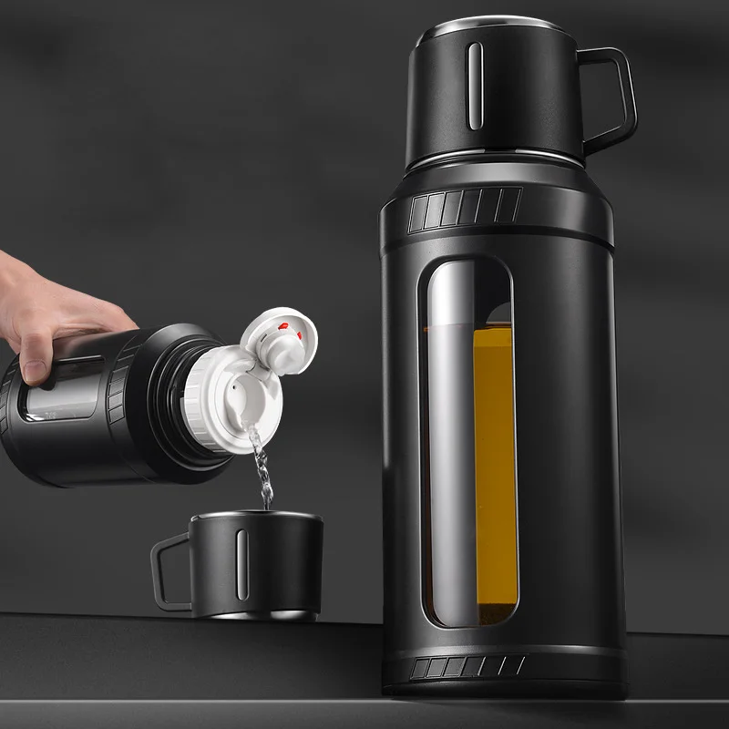 Büyük Kapasiteli 2L Cam Su Şiş - Outdoor Sport Glass Water Bottle incelemesi ve fiyatı
